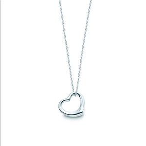 Tiffany & Co. Open Heart Pendant Elsa Peretti